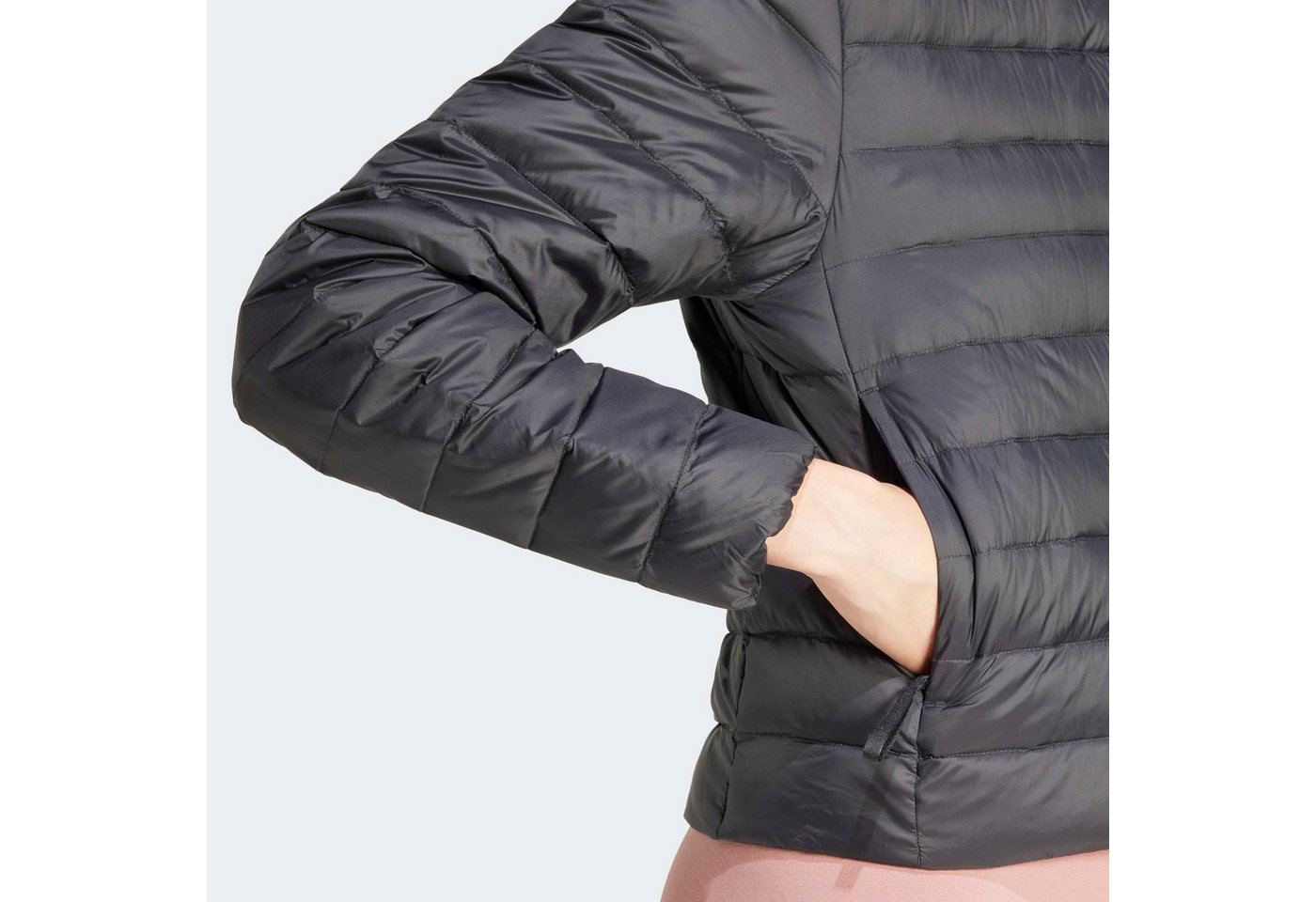 adidas Sportswear Steppjacke HELIONIC LIGHT mit Reißverschlusstaschen, platzsparend verstaubar – Bild 5 von 5