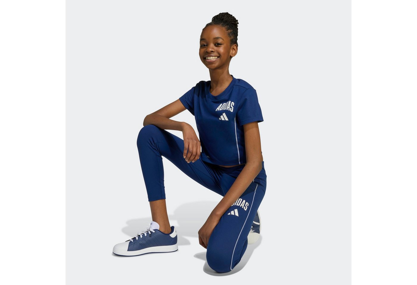 adidas Sportswear Trainingstights TRAIN ESSENTIALS COLLEGIATE PRINT KIDS LEGGINGS für Kinder, eng anliegender Schnitt, mit CLIMACOOL Technologie – Bild 5 von 5