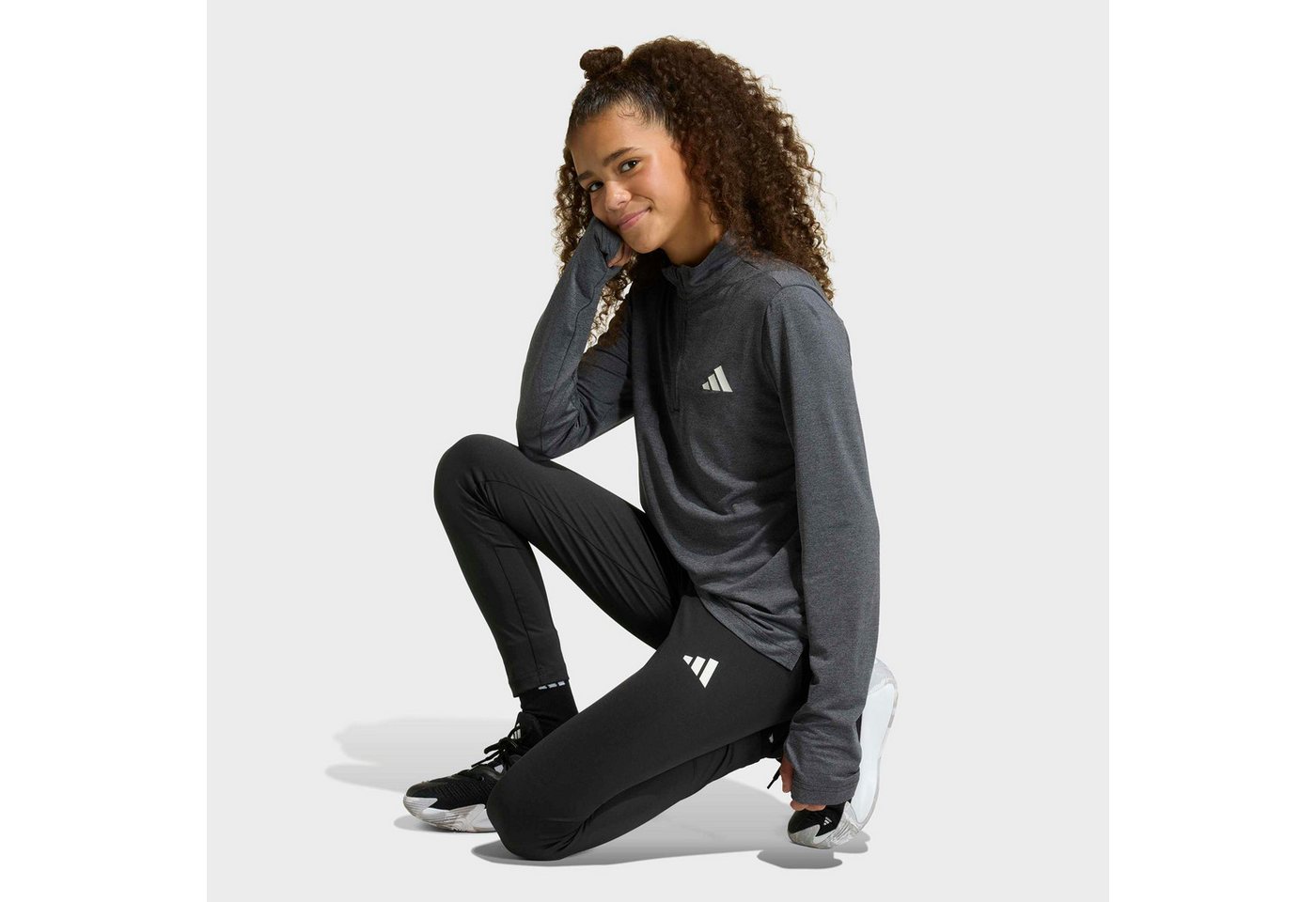 adidas Sportswear Trainingstights TRAIN ESSENTIALS 3-STREIFEN LEGGINGS für Kinder, mit climacool® Technologie, aus Polyester und Elasthan – Bild 5 von 5