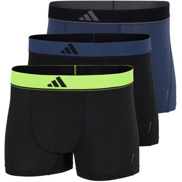 adidas Sportswear Trunk Active Micro Flex (3er Pack) elastischer Bund, weich, Mikrofaser, ohne Eingriff