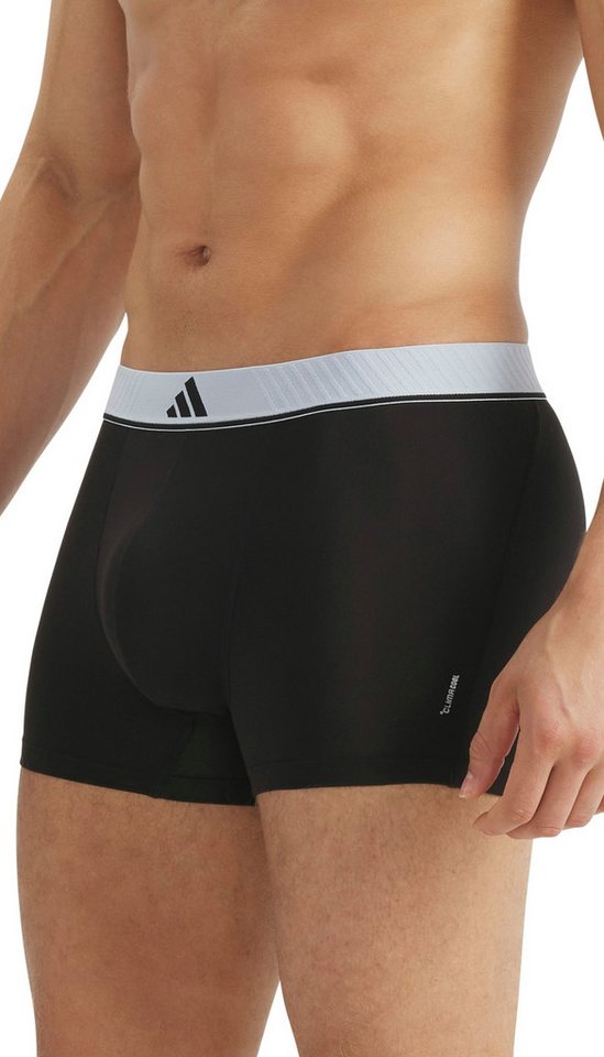 adidas Sportswear Trunk Active Micro Flex (3er Pack) elastischer Bund, weich, Mikrofaser, ohne Eingriff – Bild 4 von 5