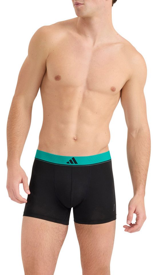 adidas Sportswear Trunk Active Micro Flex (3er Pack) elastischer Bund, weich, Mikrofaser, ohne Eingriff – Bild 4 von 5