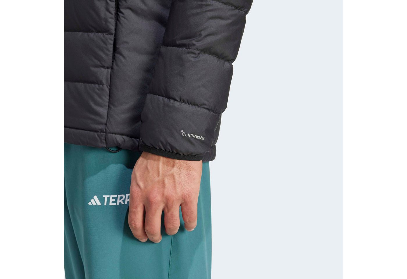 adidas TERREX Outdoorjacke MULTI LIGHT DOWN CLIMAWARM sportlicher Stil, für Wandern, mit Reißverschluss, aus Polyester – Bild 4 von 5