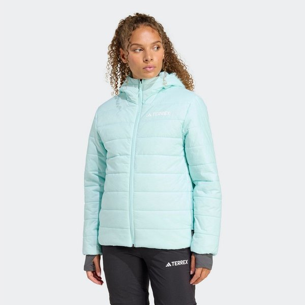 adidas TERREX Steppjacke MULTI ESSENTIALS CLIMAWARM ISOLIERENDE wärmend durch Climawarm Technologie, mit Kapuze