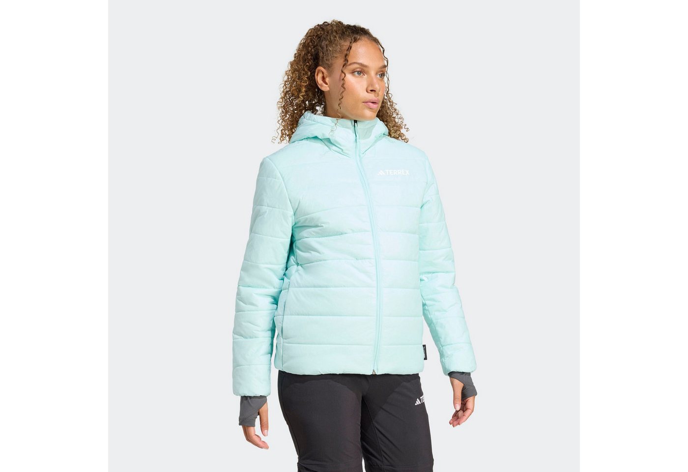 adidas TERREX Steppjacke MULTI ESSENTIALS CLIMAWARM ISOLIERENDE wärmend durch Climawarm Technologie, mit Kapuze – Bild 2 von 5
