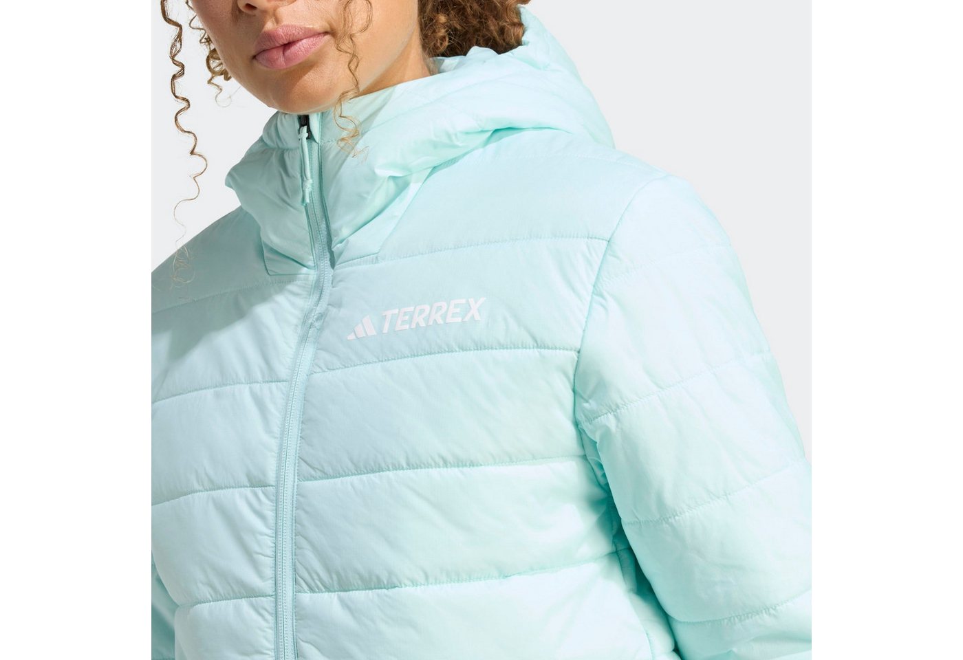 adidas TERREX Steppjacke MULTI ESSENTIALS CLIMAWARM ISOLIERENDE wärmend durch Climawarm Technologie, mit Kapuze – Bild 4 von 5