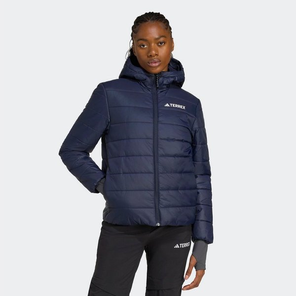 adidas TERREX Steppjacke MULTI ESSENTIALS CLIMAWARM ISOLIERENDE wärmend durch Climawarm Technologie, mit Kapuze