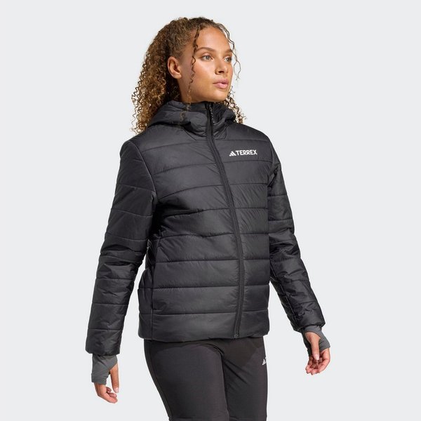 adidas TERREX Steppjacke MULTI ESSENTIALS CLIMAWARM ISOLIERENDE wärmend durch Climawarm Technologie, mit Kapuze