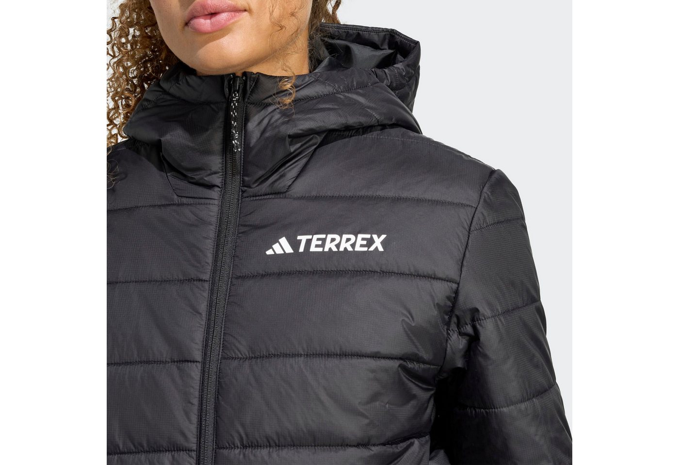 adidas TERREX Steppjacke MULTI ESSENTIALS CLIMAWARM ISOLIERENDE wärmend durch Climawarm Technologie, mit Kapuze – Bild 4 von 5