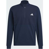 ADIDAS Ultimate365 Tour Quarter-Zip Pullover, Größe M in Blau