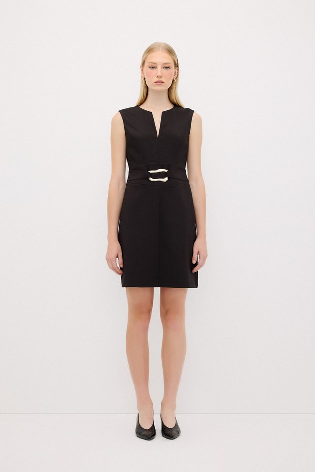 adL Etuikleid Kleid mit Schnallendetail – Bild 2 von 5