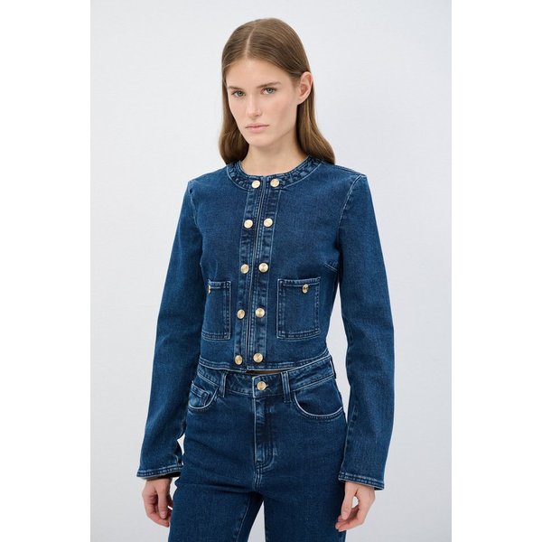 adL Jeansjacke Kurze Jeansjacke
