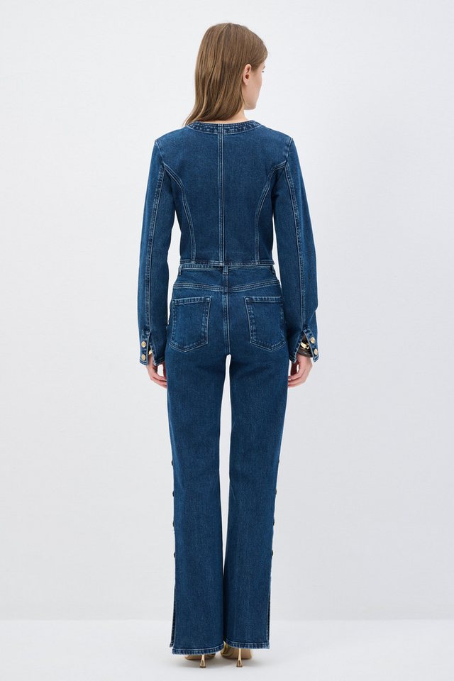 adL Jeansjacke Kurze Jeansjacke – Bild 3 von 5
