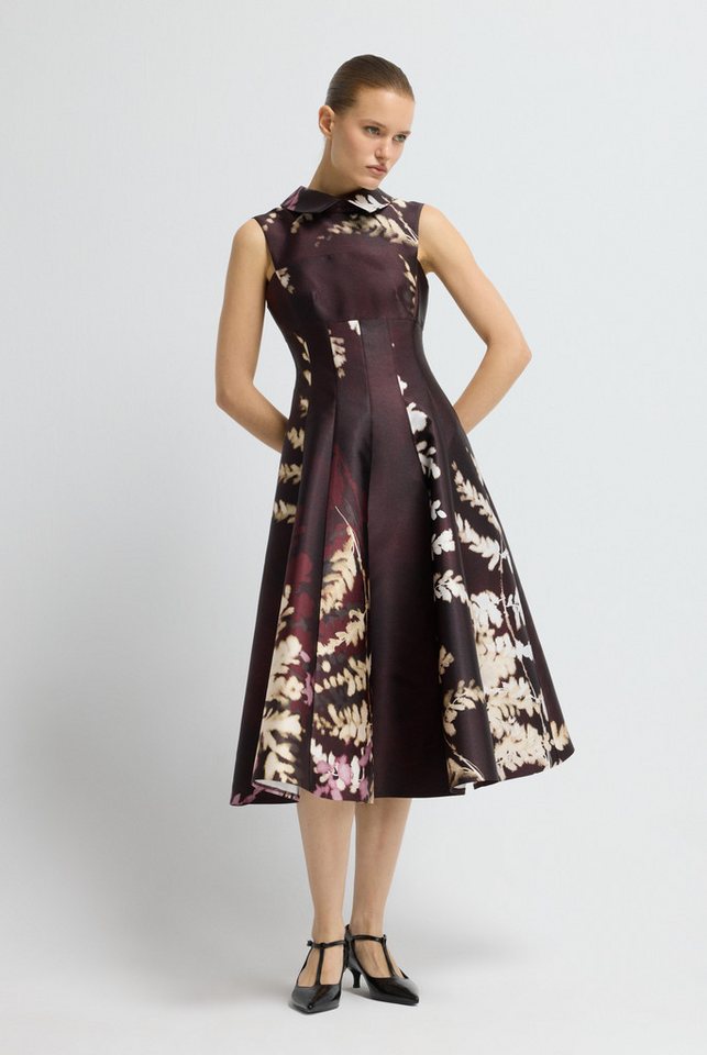 adL Plisseekleid Bedrucktes Midikleid – Bild 5 von 5