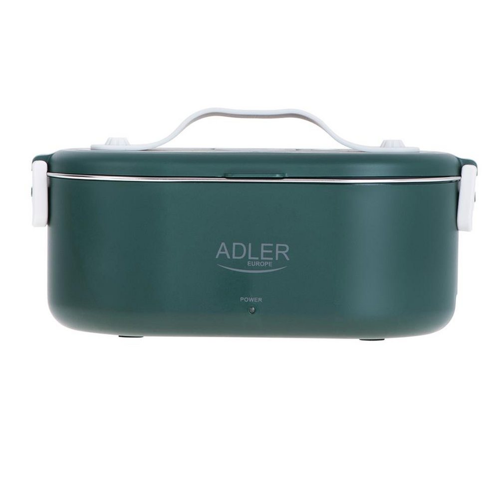 Adler Elektrische Lunchbox AD 4505, Elektrische Brotdose, Speisewärmer, Warmhaltebehälter, Edelstahl, grün – Bild 3 von 5