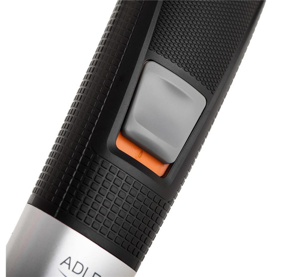 Adler Elektrorasierer AD 2943, 5-in-1 Pflegeset mit Ladestation, Rasierer, Trimmer, schwarz – Bild 5 von 5