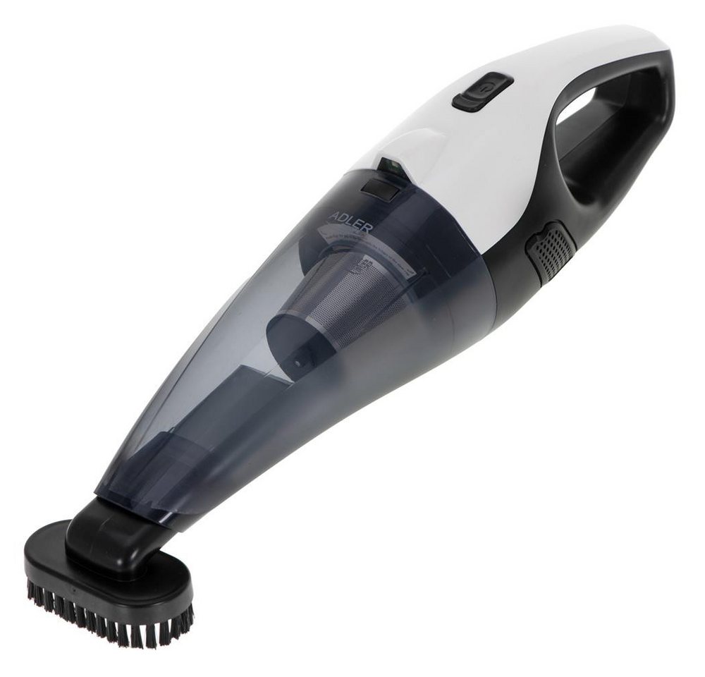 Adler Handstaubsauger AD 7059, Autostaubsauger, Akku Handstaubsauger mit Licht, weiß, schwarz – Bild 4 von 5