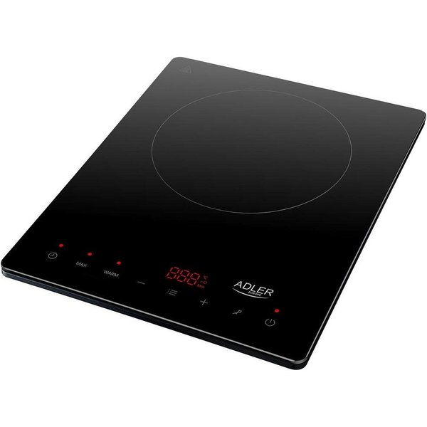Adler Induktions-Kochfeld, AD 6513, 2000W, 190 mm, Induktionskochplatte, Elektro Kochplatte