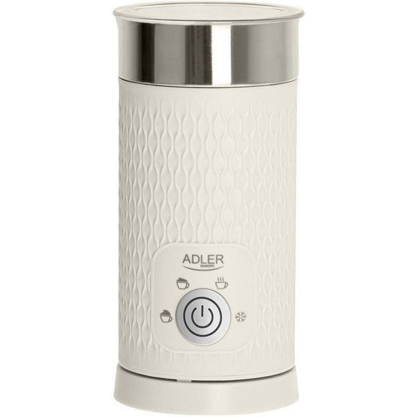 Adler Milchaufschäumer AD 4495, 500,00 W, Aufschäumen und Erhitzen beige Antihaftbeschichtung
