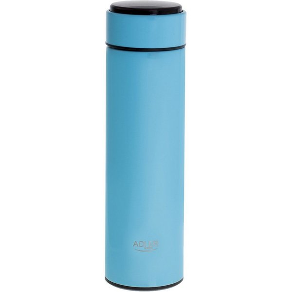 Adler Thermoflasche AD 4506, mit Temperaturanzeige & LED Touch-Display, 473 ml