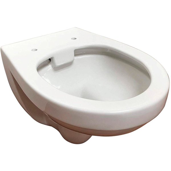 ADOB Tiefspül-WC, wandhängend, spülrandlos, inkl. Schallschutzmatte