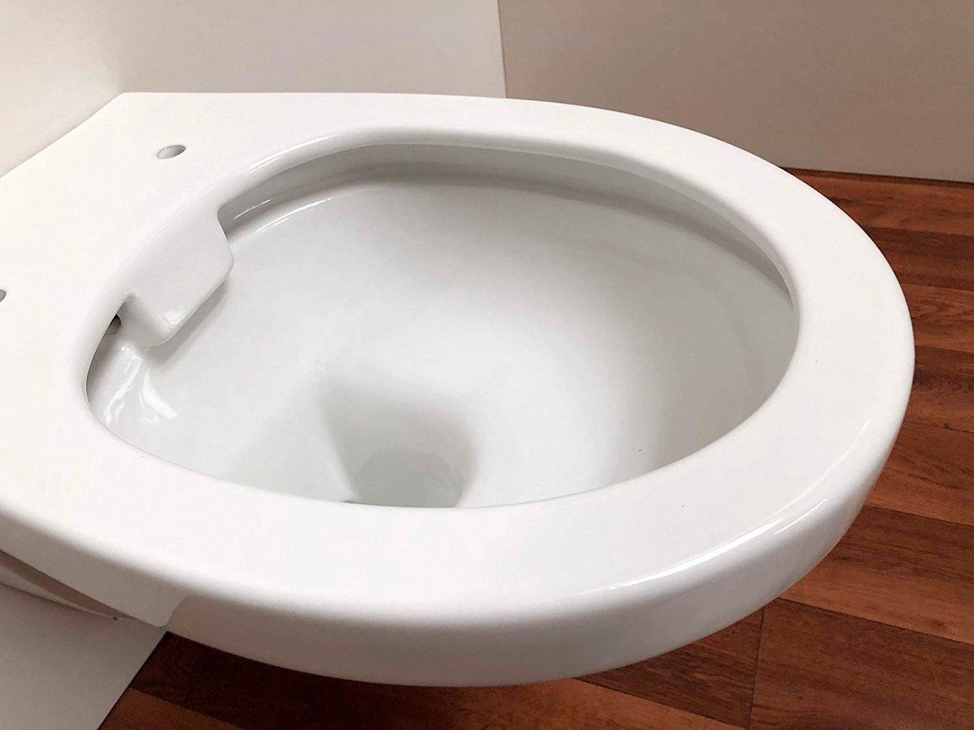ADOB Tiefspül-WC, wandhängend, spülrandlos, inkl. Schallschutzmatte – Bild 4 von 5