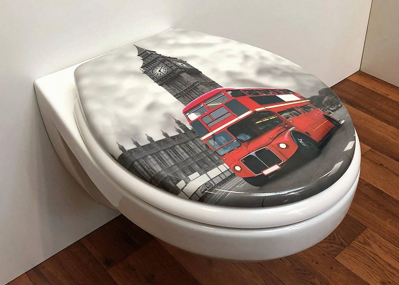ADOB WC-Sitz Big Ben, Absenkautomatik, zur Reinigung abnehmbar – Bild 2 von 5