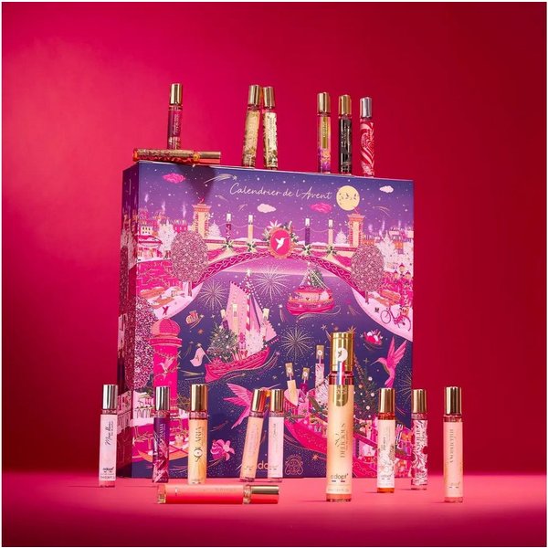 adopt Adventskalender 24x Eau de Parfum 2026, für Frauen, Made in France (Set), 24 Eau de Parfums, 23 × 10 ml + 1 × 30 ml