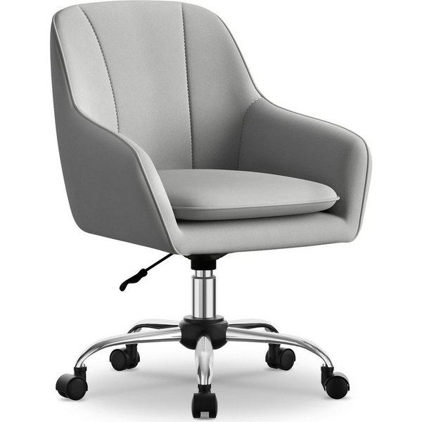 Adormii Bürostuhl Homeoffice Stuhl,Schminkstuhl,Schreibtischstuhl mit Armlehnen (Bürostuhl mit Rollen,höhenverstellbarer,Samt Stuhl,für Schminktisch,Büro und Sc