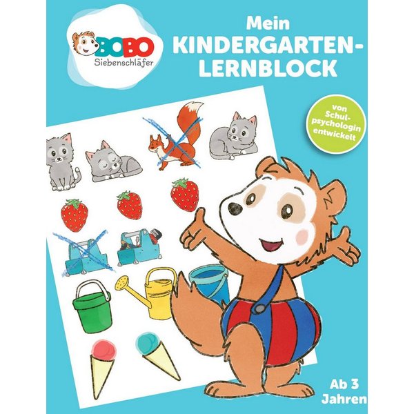 Bobo Siebenschläfer - Mein Kindergarten Lernblock / Animation JEP-