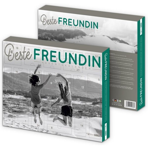itenga Adventskalender itenga Adventskalender gefüllt "Beste Freundin"