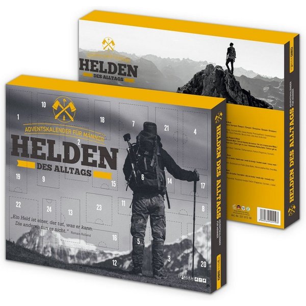 itenga Adventskalender itenga Männer-Adventskalender "Helden des Alltags"