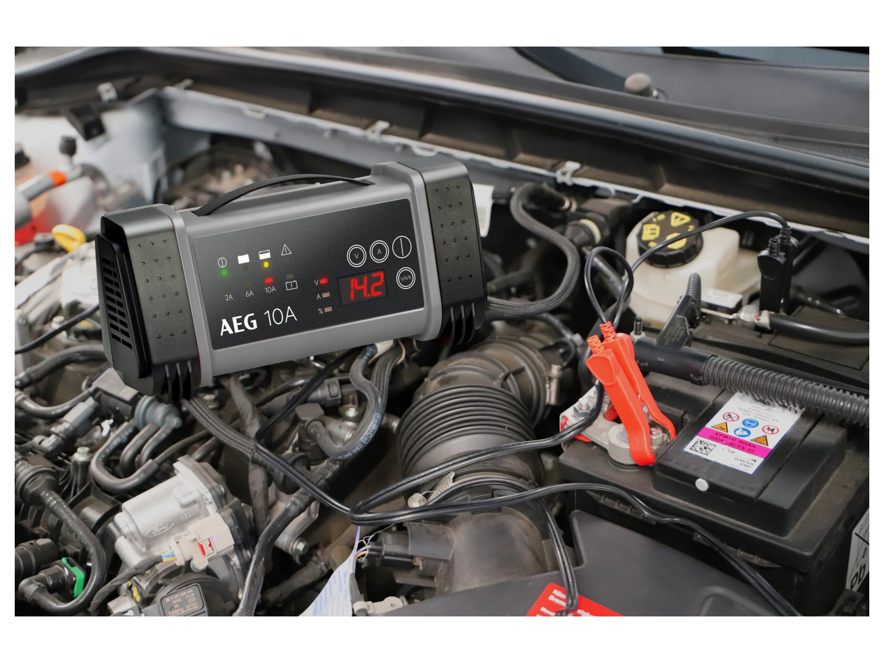 AEG Batterieladegerät LT 10 – Bild 3 von 4