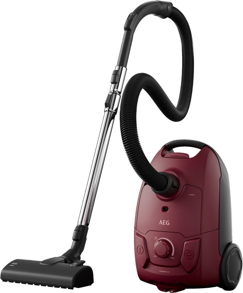 AEG Bodenstaubsauger CLEAN 5000 (AB51C1DR5B), 750 W, mit Beutel, AllFloor-Bodendüse, 5 Staubbeutel s-bag® ClasssicLongPerformance extra – Bild 2 von 5