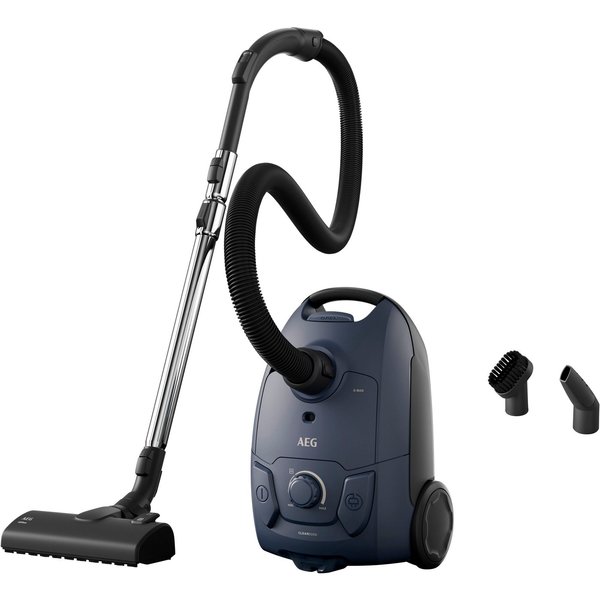 AEG Bodenstaubsauger CLEAN 5000, hohe Saugleistung, AllFloor-Bodendüse, 750 W, mit Beutel, AB51C1DB, aus 37 % Recyclingkunststoff, kompakte Größe