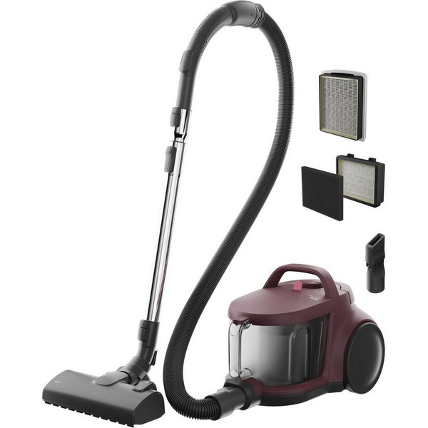 AEG Bodenstaubsauger CLEAN 5000BEUTELLOSER STAUBSAUGER (AL51C1DRF), 1000 W, beutellos, hohe Saugleistung, kompakt, AllFloor-Bodendüse, waschbarer HEPA-Filter