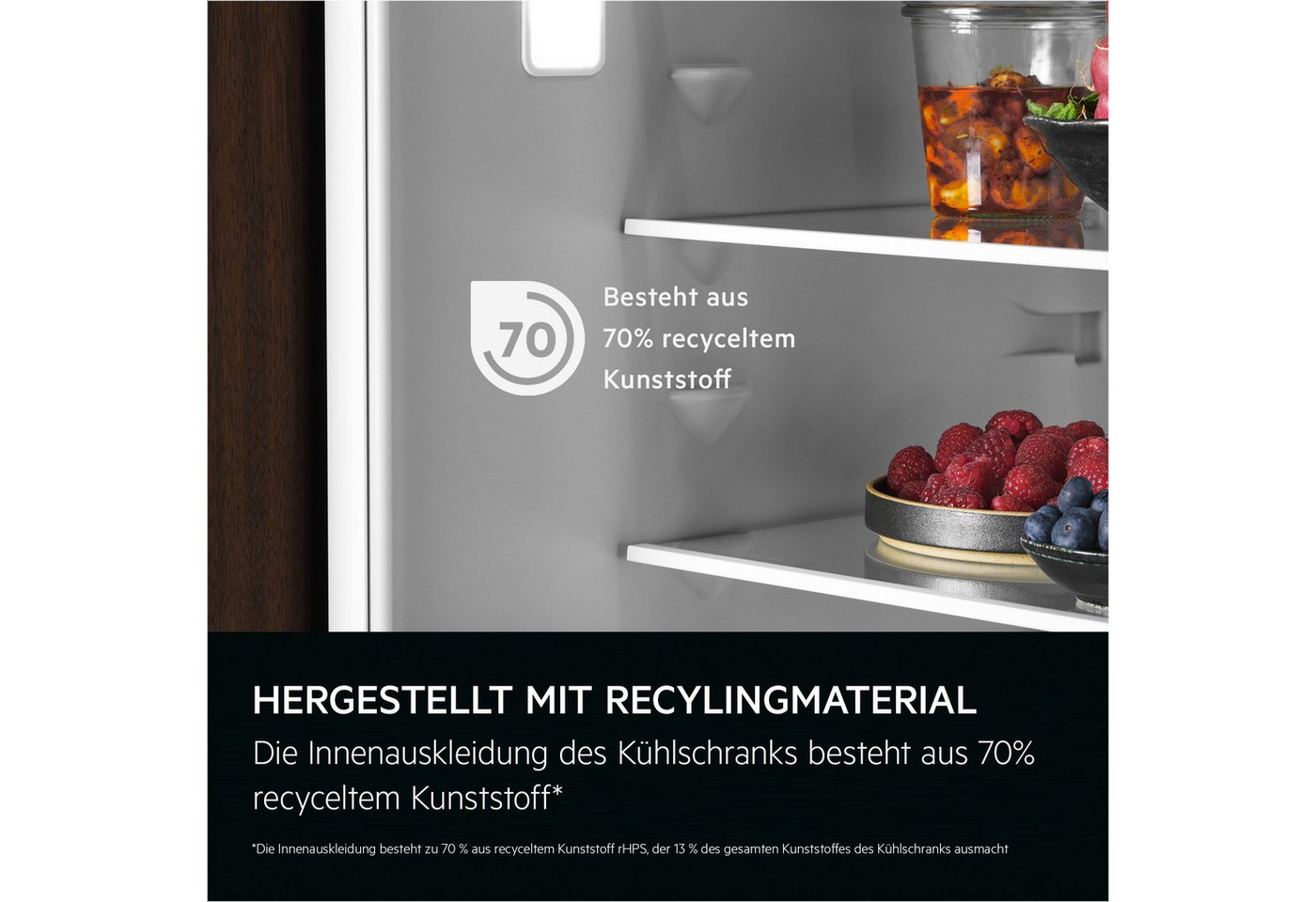 AEG Einbaukühlschrank 6000 TK6FS181CC 923584303, 176,9 cm hoch, 55,7 cm breit, CustomFlex® – Flexible Fächer in der Kühlschranktür für mehr Stauraum – Bild 4 von 5
