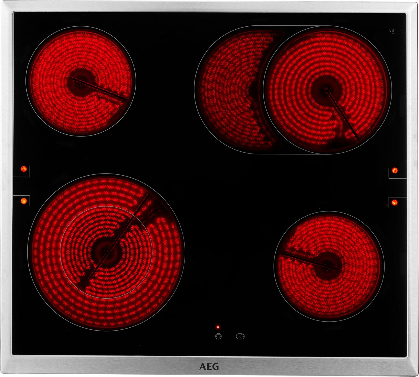 AEG Elektro-Herd-Set Serie 5000 HH25HSB, Aqua Clean, Heißluft: Gleichmäßiges Garen auf 3 Ebenen: ideal für Mehrblech‑Backen – Bild 5 von 5
