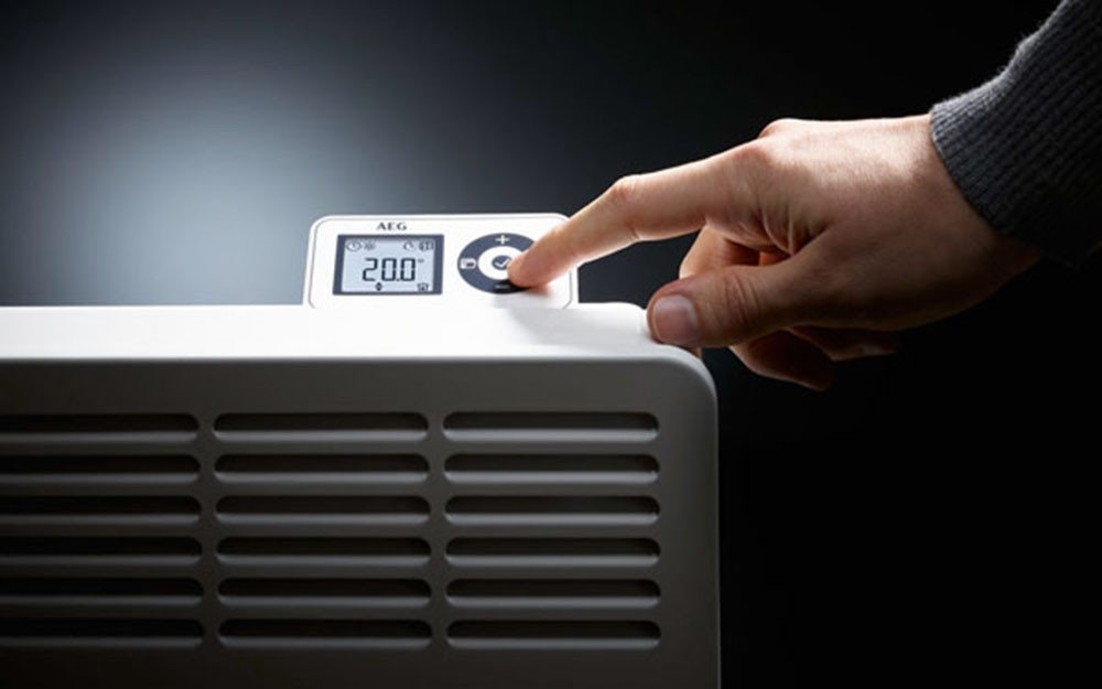 AEG Haustechnik Konvektor »WKL 1005«, Elektroheizung energiesparend, 1000 W, für ca. 12 m², LCD-Display, Wochenzeitschaltuhr – Bild 4 von 5