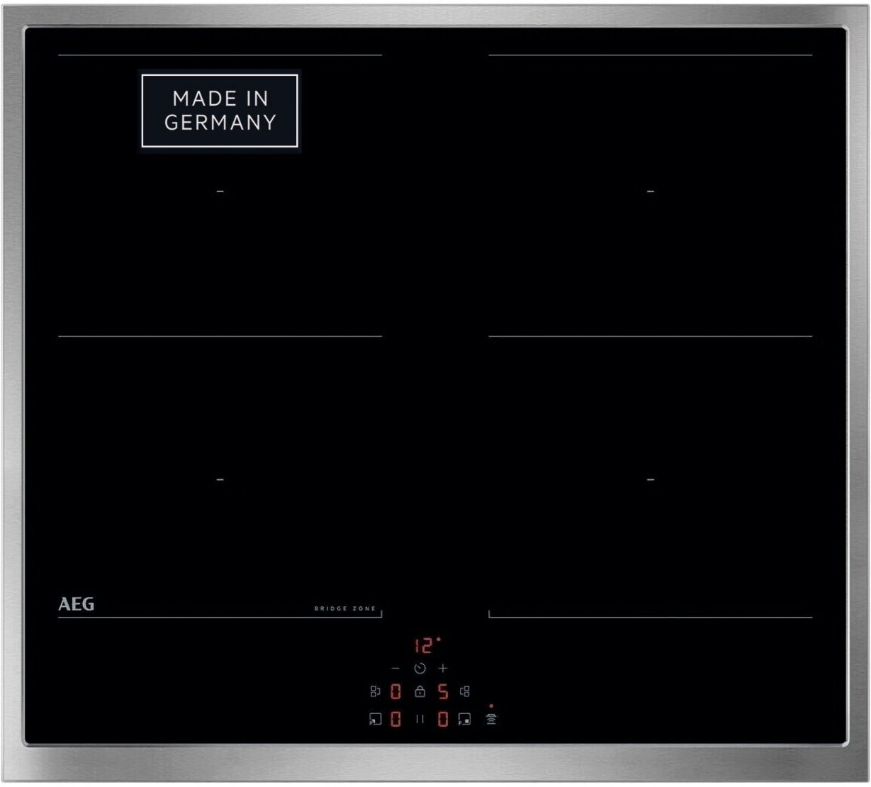 AEG Induktions Herd-Set Serie 5000 HH27HSPID, mit 1-fach-Teleskopauszug, Pyrolyse-Selbstreinigung, AirFry - knusprige Ergebnisse mit wenig oder ohne Öl – Bild 3 von 5