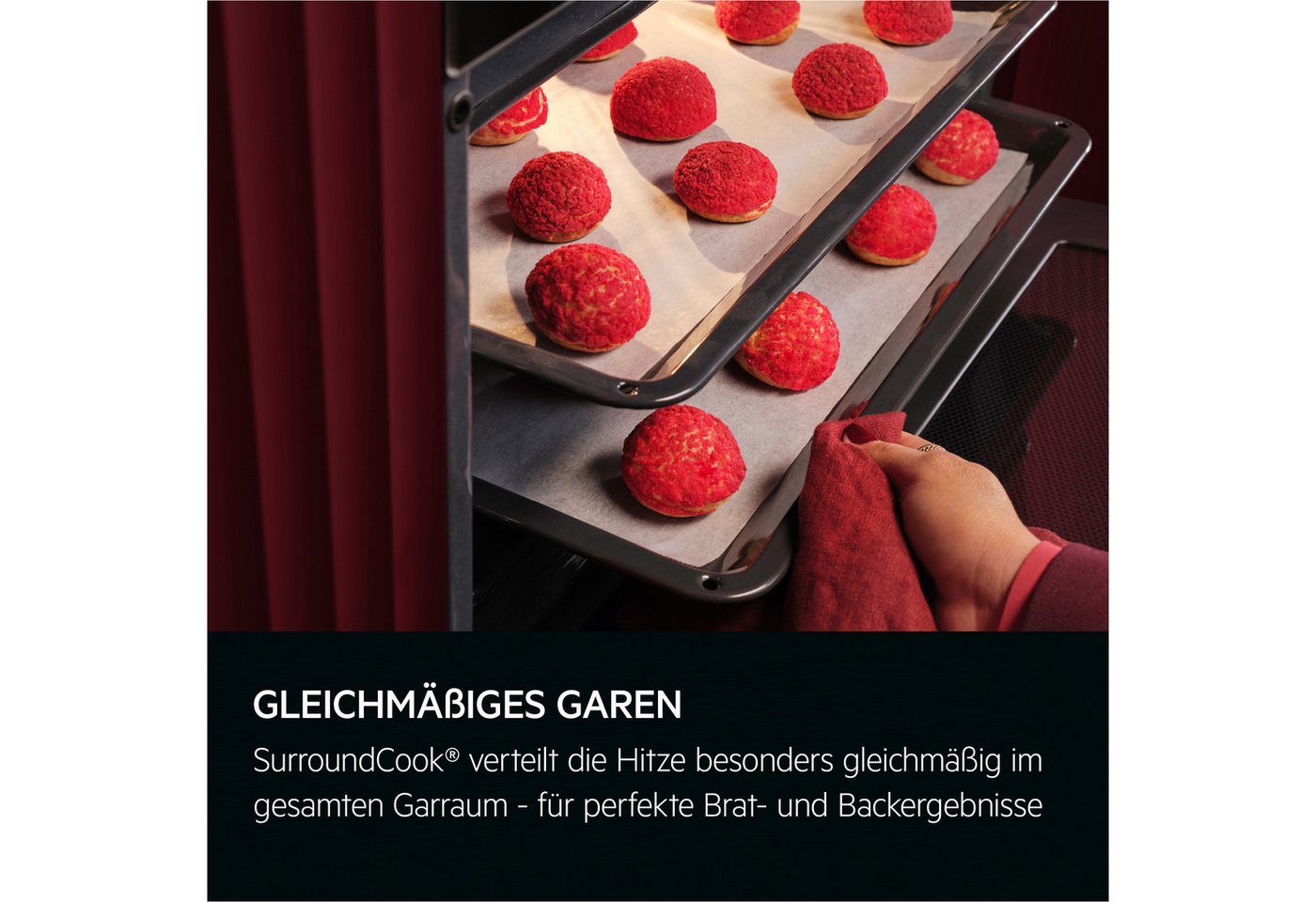 AEG Pyrolyse Backofen OU5PB40WSM, Pyrolyse-Selbstreinigung, Mit 45 Automatikprogrammen mühelos kochen – der Ofen führt zum Ziel – Bild 4 von 5