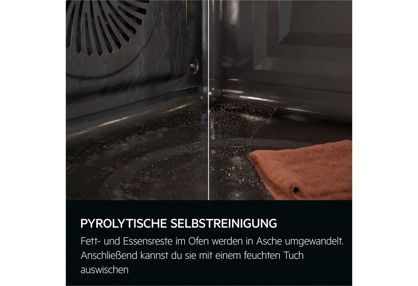 AEG Pyrolyse Backofen OU5PB40WSM, Pyrolyse-Selbstreinigung, Mit 45 Automatikprogrammen mühelos kochen – der Ofen führt zum Ziel – Bild 5 von 5