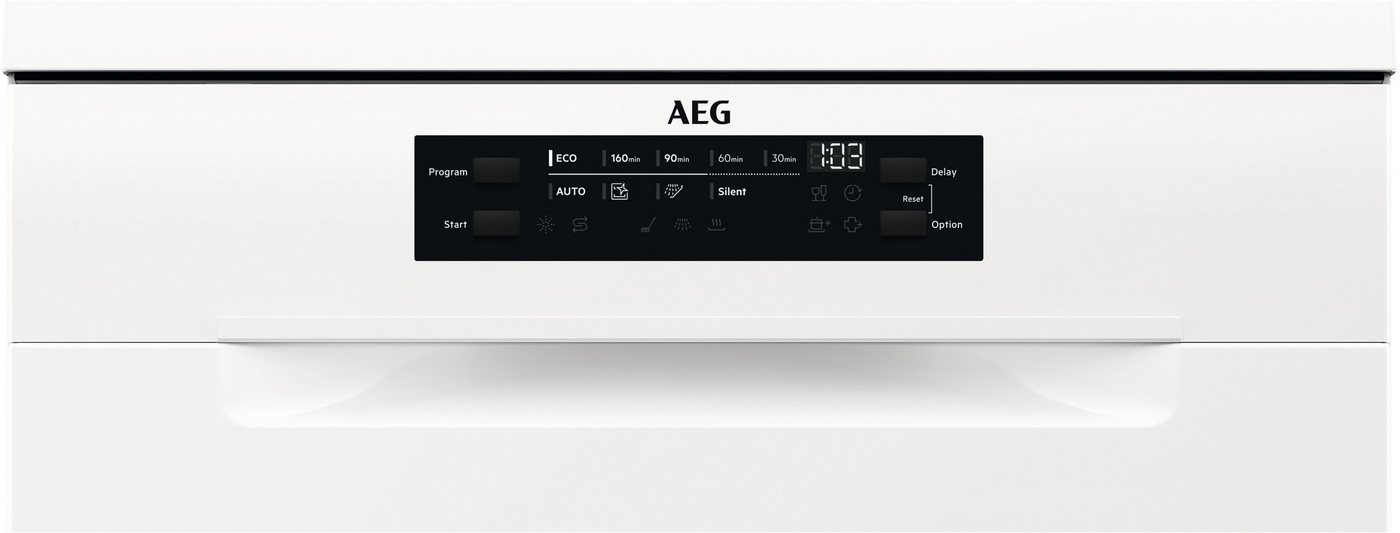 AEG Standgeschirrspüler 5000 FFB7572APW, 14 Maßgedecke, AirDry – Bild 2 von 5