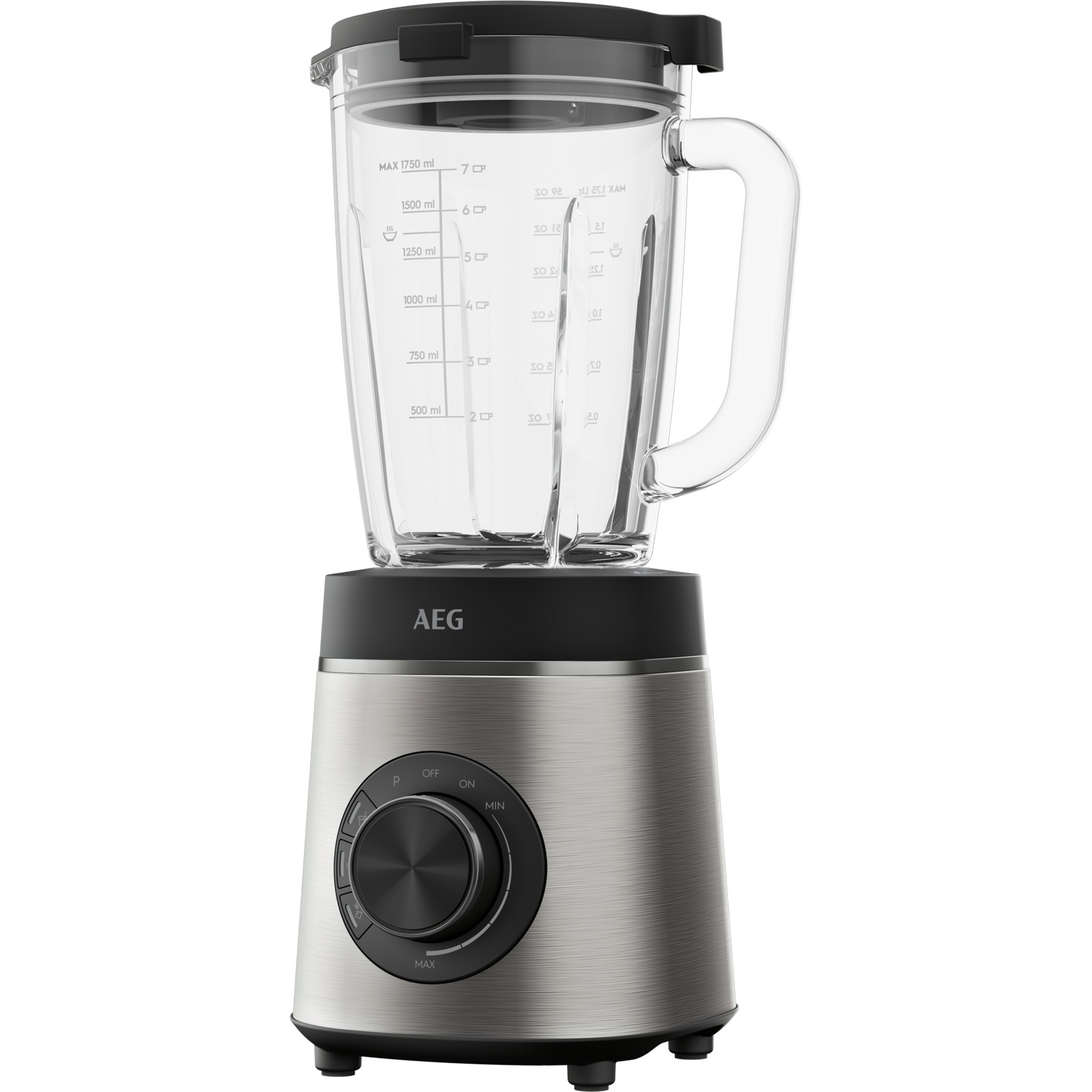 AEG Standmixer 1400 Watt Blender 1,75 l Glasbehälter TB6-1-6ST Edelstahl