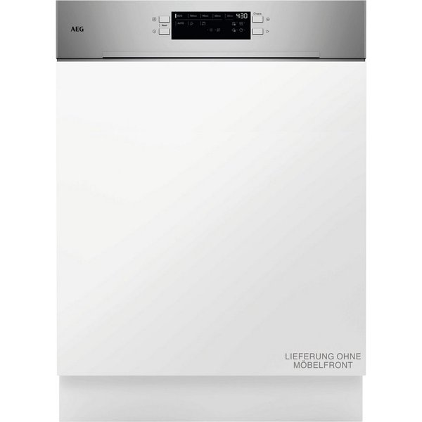AEG teilintegrierbarer Geschirrspüler 6000 GT620C2SCM, Spülmaschine – starke Sprühabdeckung, viel Platz & sauber