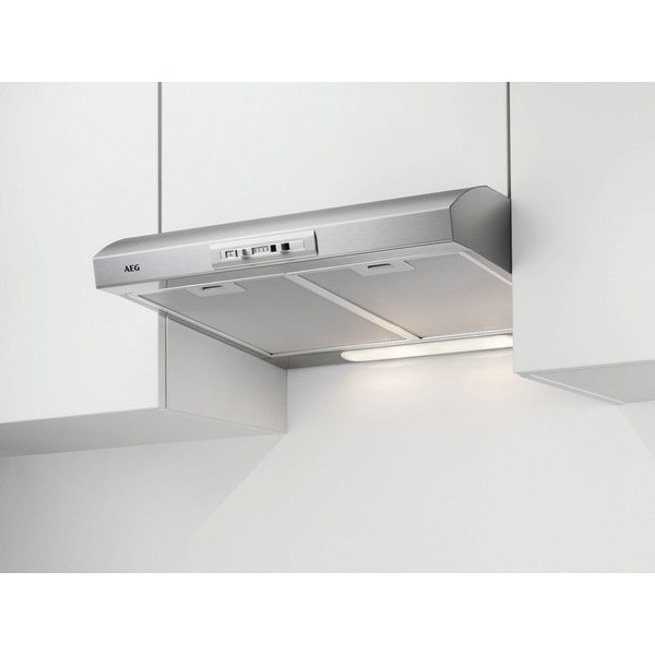 AEG Unterbauhaube DUB1611M mit LED-Beleuchtung, mit Aluminium-Fettfilter
