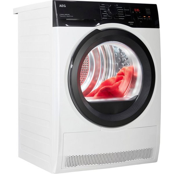 AEG Wärmepumpentrockner 7000 TR7TE86, SensiDry® Wärmepumpentrockner: Textilschonend bei niedriger Temperatur