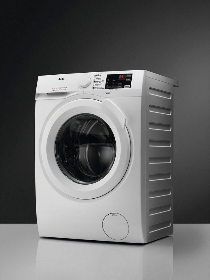 AEG Waschmaschine 6000 ProSense® L6FA68FL, 8 kg, 1600 U/min, Anti-Allergie-Programm: Entfernt zuverlässig Viren und Bakterien – Bild 2 von 5