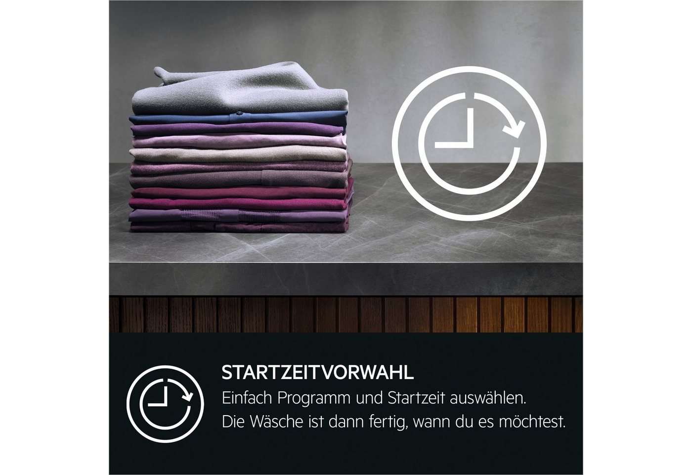AEG Waschmaschine 6000 ProSense® LR6A668, 8 kg, 1600 U/min, Hygiene-Programm mit Dampf: Entfernt zuverlässig Viren und Bakterien – Bild 5 von 5