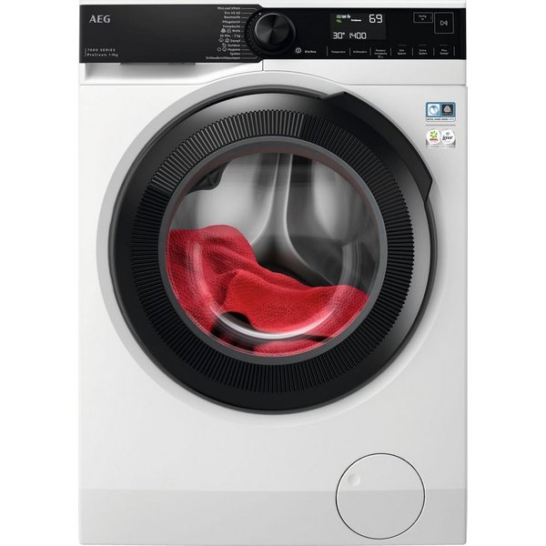 AEG Waschmaschine 7000 ProSteam® LR7FA69FL, 9 kg, 1600 U/min, ProSteam® - Auffrischen mit Dampf, reduziert Falten in 25 Min.